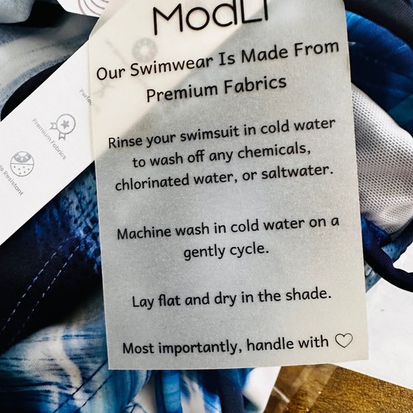 Calypsa by Modli Maya Tankini Swim Top  plus size 4x - Picture 7 of 9